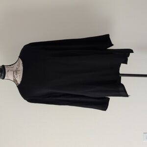 Eileen Fisher Black Tunic Top